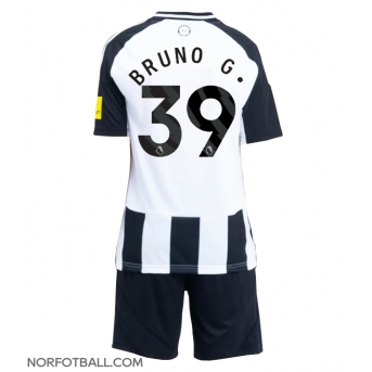 Billige Fotballdrakt Newcastle United Bruno Guimaraes #39 Replika Hjemmedraktsett Barn 2024-25 Kortermet (med bukser)